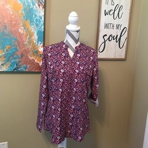 Laura Scott Button-up Blouse